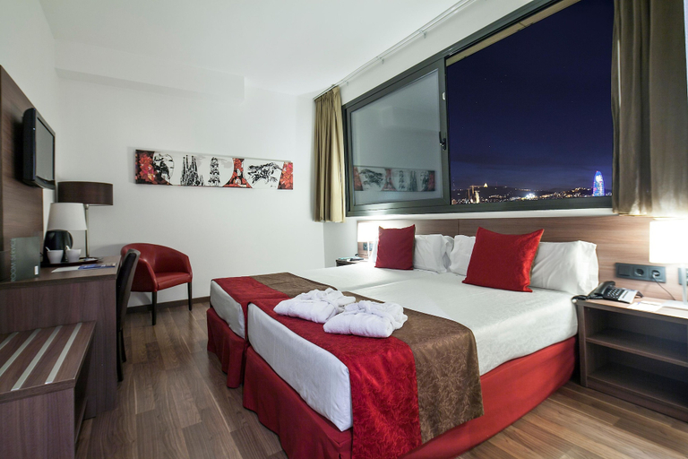 Bedroom 2, Hotel Best 4 Barcelona, Barcelona