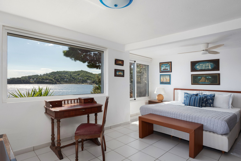 Bedroom 2, Luxury Villas Skiathos, Thessaly