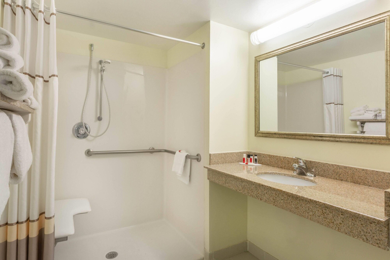 Bathroom 4, Ramada Plaza by Wyndham Virginia Beach Oceanfront, Virginia Beach