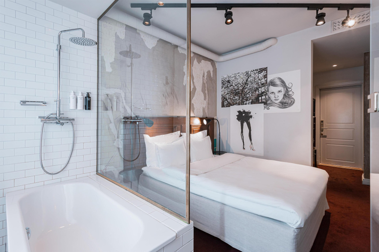 Bathroom 4, STORY HOTEL STOCKHOLM STUREPLAN, in JdV by Hyatt, Stockholm