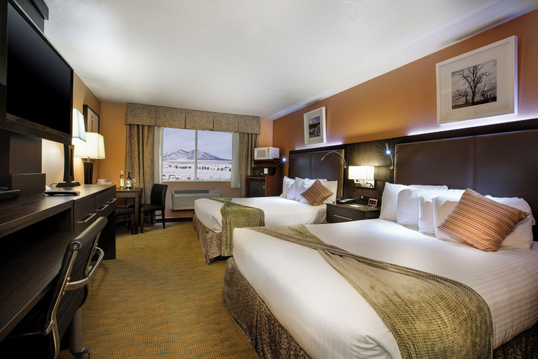 Bedroom 3, Prospector Hotel & Gambling Hall, White Pine