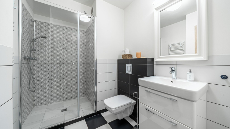 Bathroom 4, Apartamenty Sun & Snow Old Town Gdańsk, Gdańsk City
