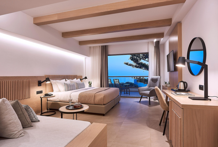 Bedroom 3, Coriva Beach Hotel, Crete