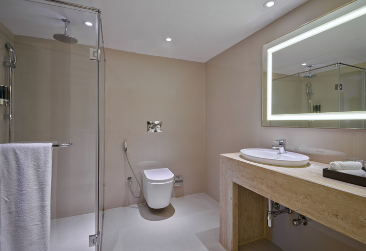 Bathroom 5, Hotel Swosti Premium, Khordha