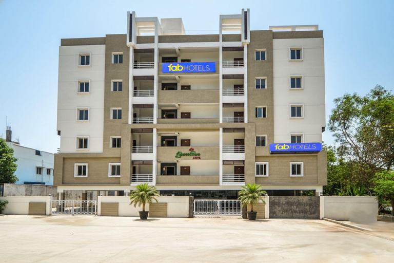 Exterior & Views 2, FabHotel Limestone Suites - 750m from Yashoda Hospitals, Somajiguda, Hyderabad