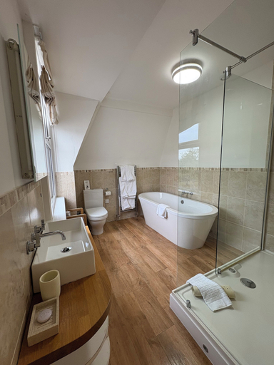 Bathroom 5, Ilsington Country House Hotel & Spa, Devon