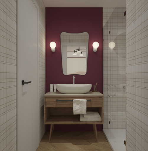 Bathroom 4, Hotel Taormina, Verona
