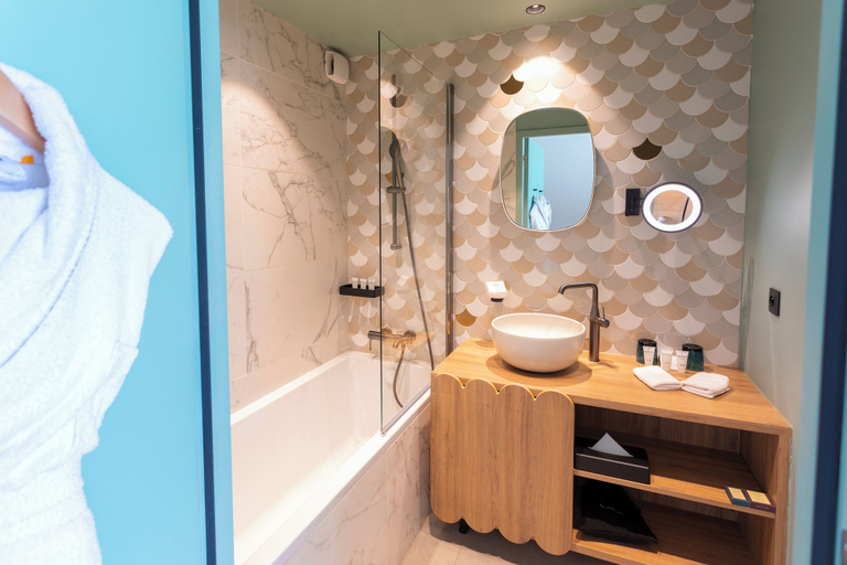 Bathroom 5, Black Bass Hotel, Haute-Savoie