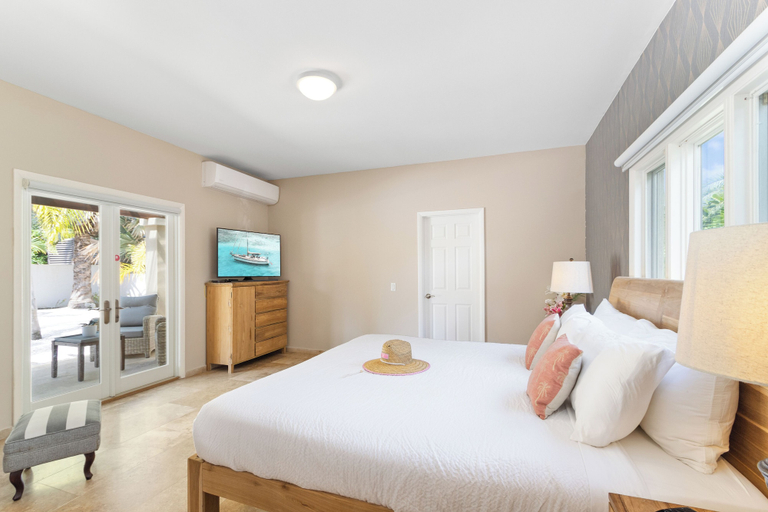 Bedroom 3, Upscale Ocean View Villa With Pool + Outdoor Kitchen