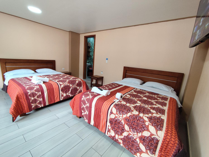 Bedroom 3, Hostal California AC-DC, Baños