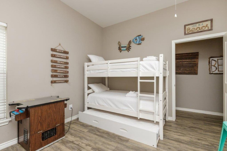 Bedroom 2, Let's Padre at Village by the Beach by Silver Sands Vacation Rentals, Nueces