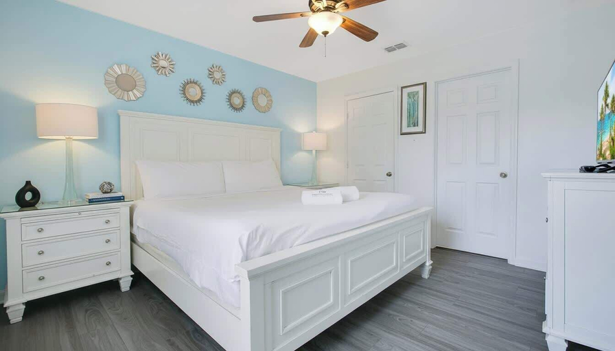 Bedroom 3, Highland View 6BR Villa Private Pool Near Disney, Osceola