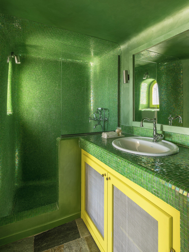 Bathroom 4, Ftelari Villa, South Aegean