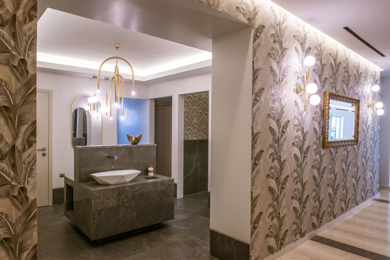 Bathroom 5, Hotel Matheo Villas & Suites, Crete