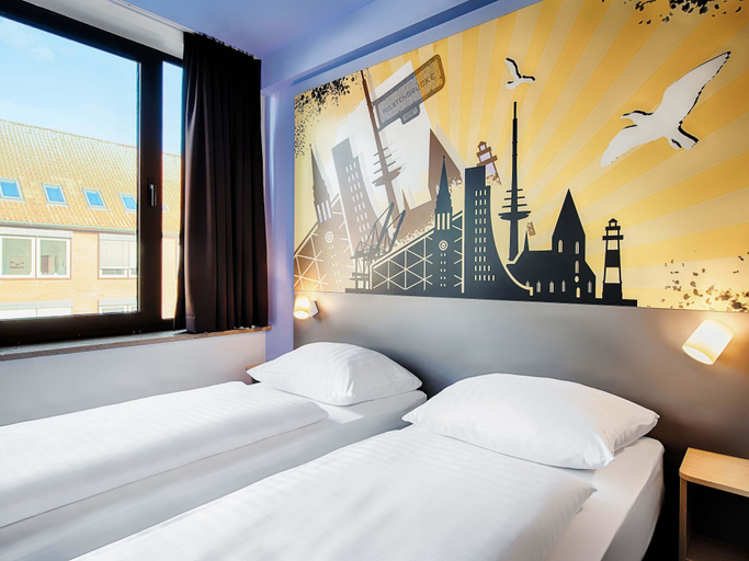 Bedroom 4, B&B Hotel Kiel-Holstenbrücke, Kiel
