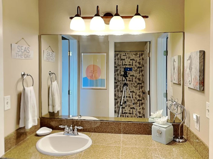 Bathroom 3, Mustang Isle Beach Bungalow #2 by Silver Sands Vacation Rentals, Nueces