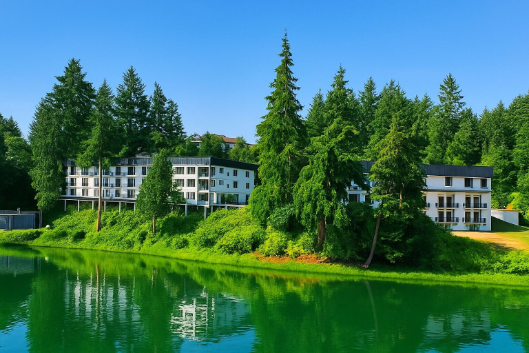 Exterior & Views 2, Oyster Bay Inn & Suites, Kitsap