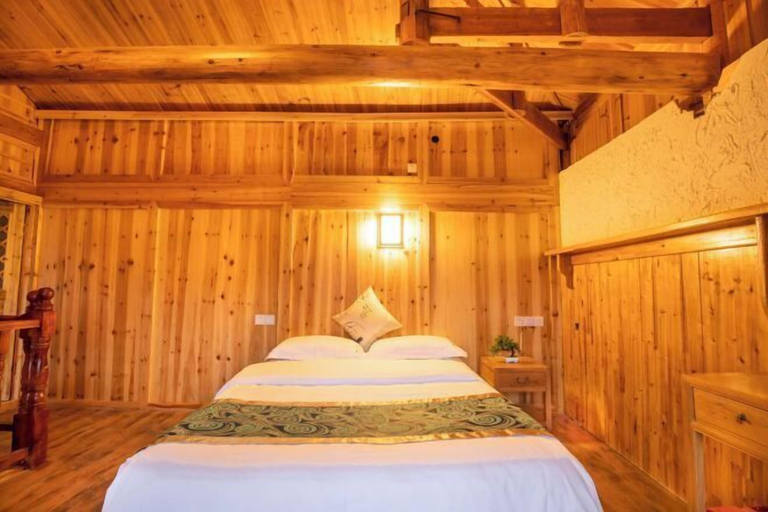 Bedroom 3, Xijiang Yuetang Homestay (Observation Deck), Qiandongnan Miao and Dong
