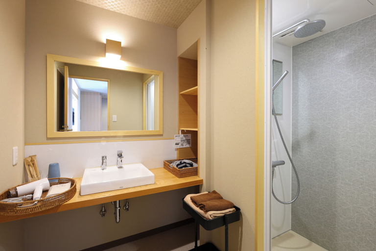 Bathroom 4, Hotel Takimoto, Yamanouchi