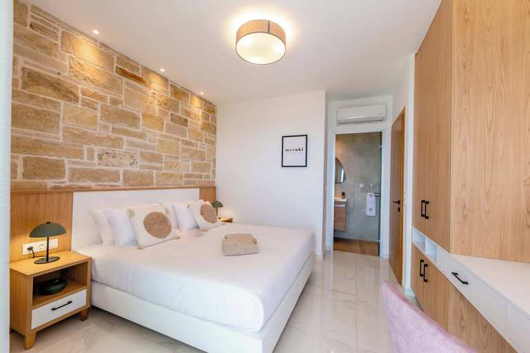 Bedroom 3, Actea Seaview Villas, Crete