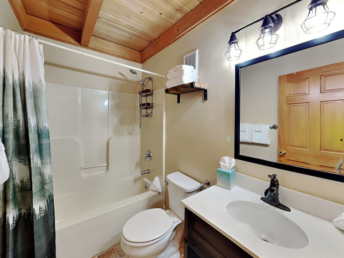 Bathroom, Howling Wolf Den by Taylor Made Deep Creek, Garrett