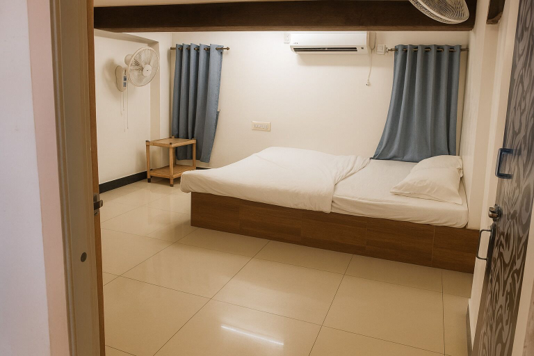 Bedroom, StayGuru Usha Residency, Kachchh