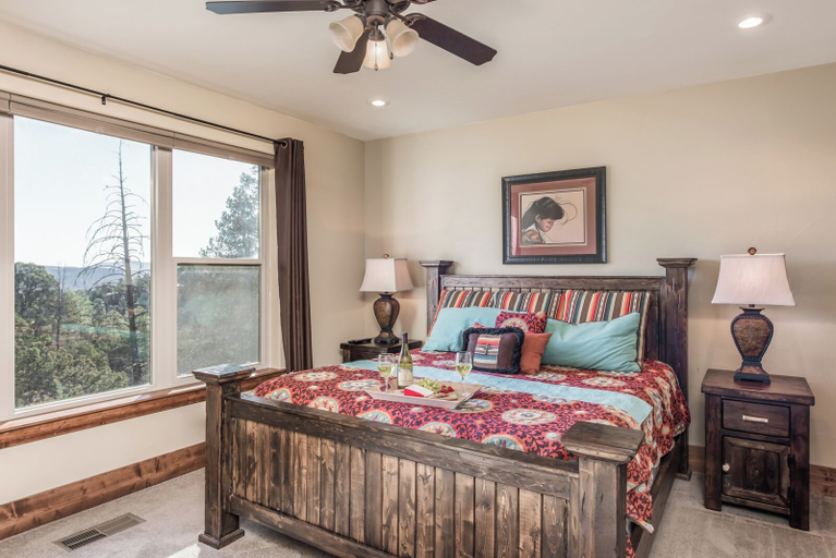 Bedroom 3, Abbey Lodge by Ruidoso Vacation Rentals, Lincoln