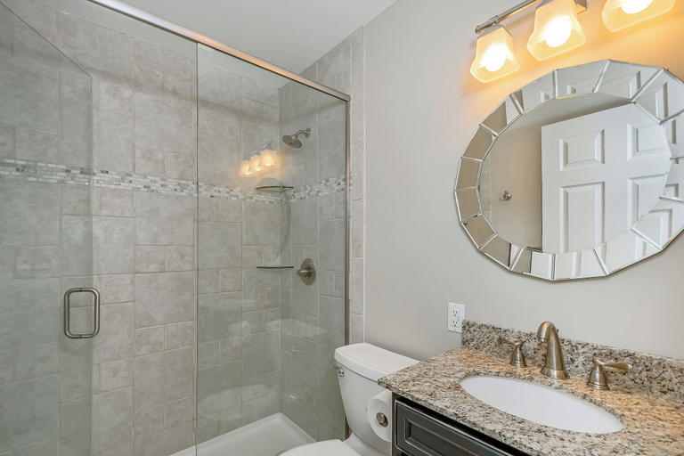 Bathroom, Georgia's Place by Taylor Made Deep Creek, Garrett