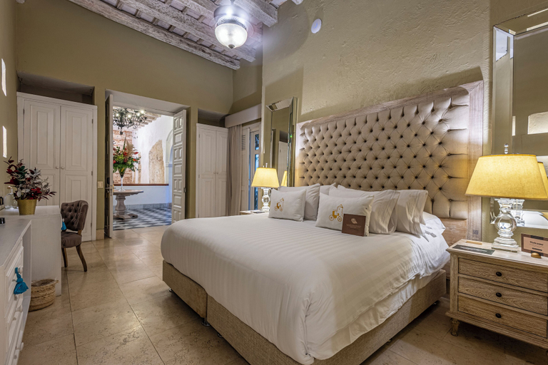 Bedroom 4, Hotel Casa del Gobernador, Cartagena de Indias