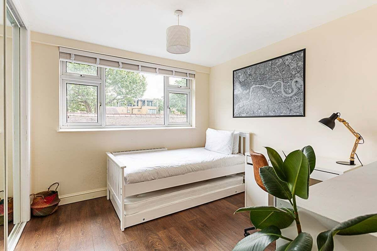Bedroom 3, Terraced Bermondsey House, London