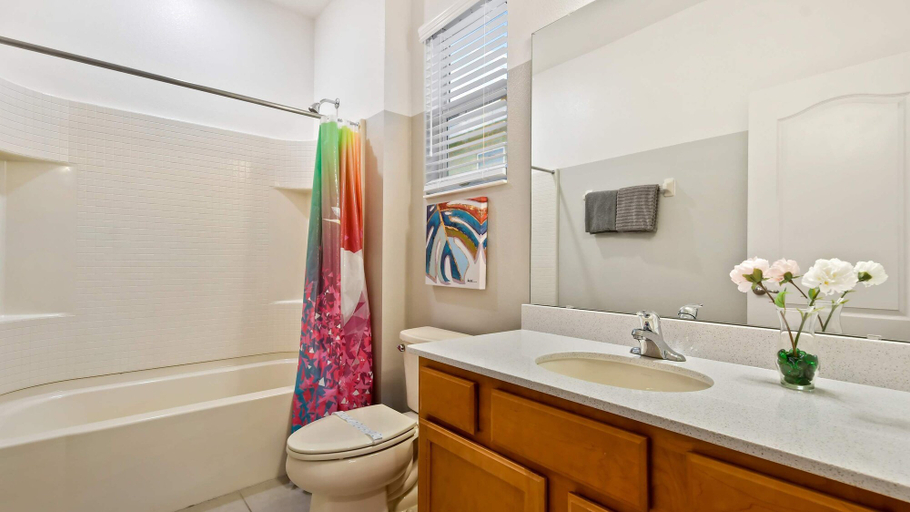 Bathroom 4, Veranda Plams 9BR Villa Private Pool Spa 2570, Osceola