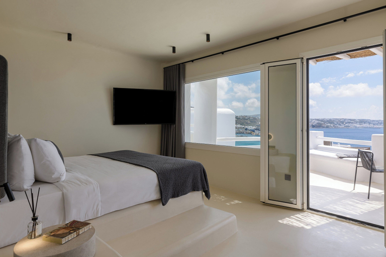 Bedroom 3, Rocabella Mykonos Hotel, a member of Design Hotels, South Aegean