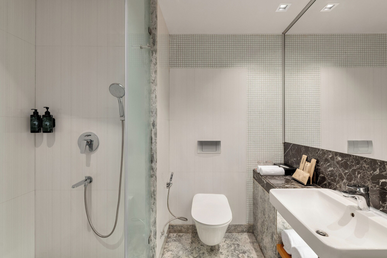 Bathroom 4, Ramada by Wyndham Ghaziabad Vasundhara, Gautam Buddha Nagar