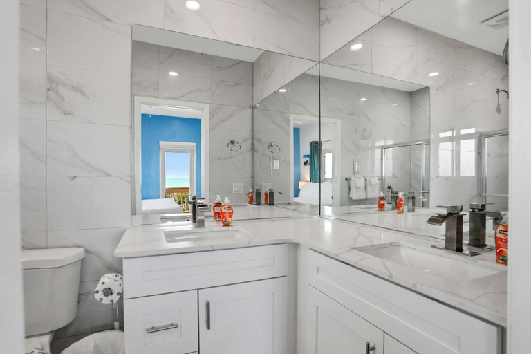Bathroom 5, Immaculate, Modern Stay Steps to Beach With Amazing Ocean Views, Flagler