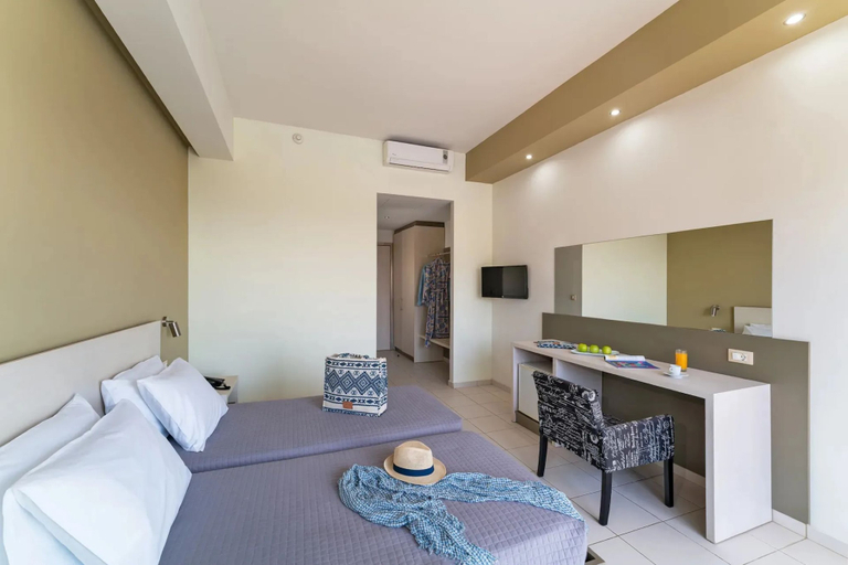 Bedroom 3, Cathrin Hotel Rhodes By Anayia All Inclusive Resorts, South Aegean