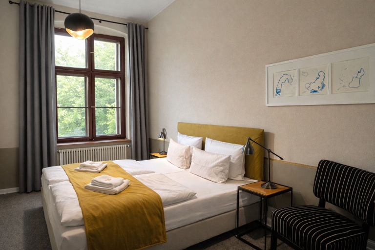Bedroom 4, Hotel Schloss Reichenow, Märkisch-Oderland