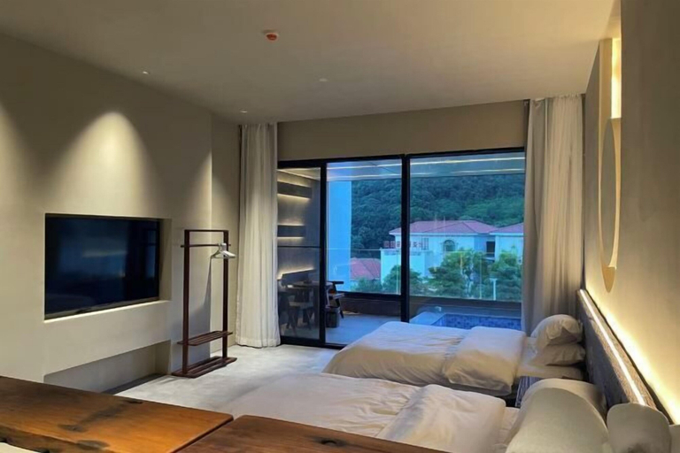 Bedroom 4, Retang Village Longfa Hot Spring Villa, Huizhou