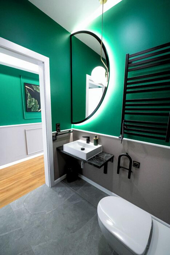 Bathroom 3, Aparthotel Green Concrete, Świnoujście