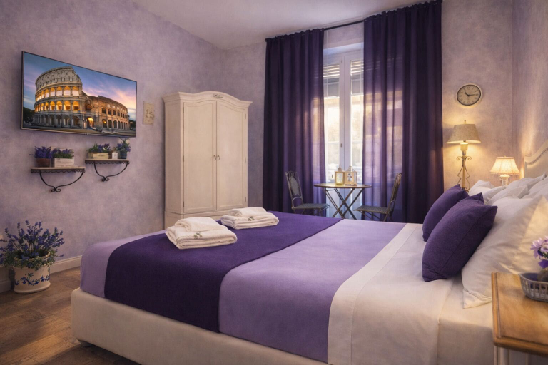 Bedroom 4, RomAntic Dreams, Rome