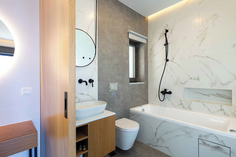 Bathroom 4, Omnia Villas, Crete