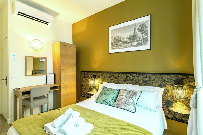 Bedroom 4, Hôtel Tête d'Or, Rhône