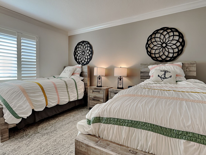 Bedroom, Villa on Point Brittany 21 by Distinctive Beach Rentals, Pinellas