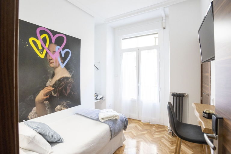 Bedroom 3, Hostal Hispano Gran Vía, Madrid