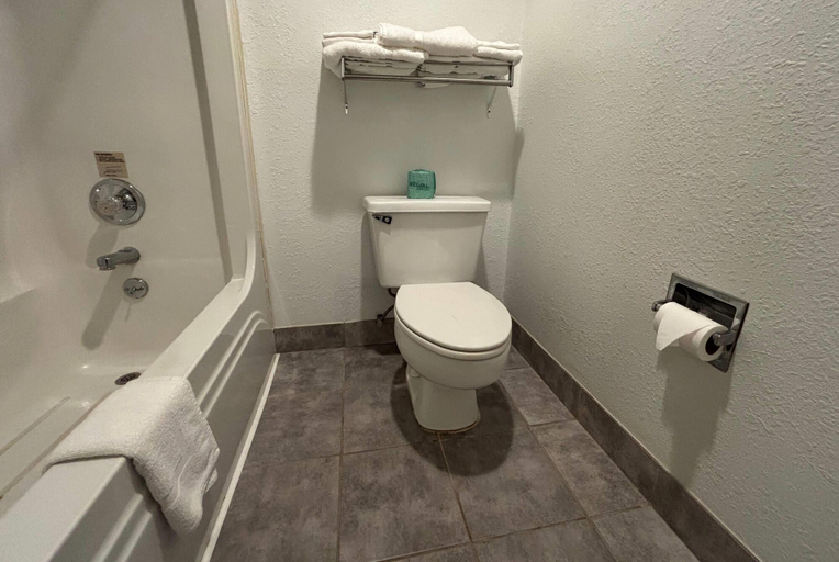 Bathroom 4, Super 8 by Wyndham Metropolis, Massac