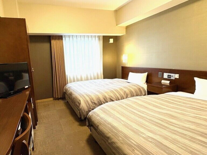 Bedroom 2, Hotel Route Inn Utsunomiya Miyukicho, Utsunomiya