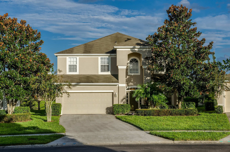 Exterior & Views 2, No Rear Neighbor 6BR Private Pool/spa Near Disney, Osceola