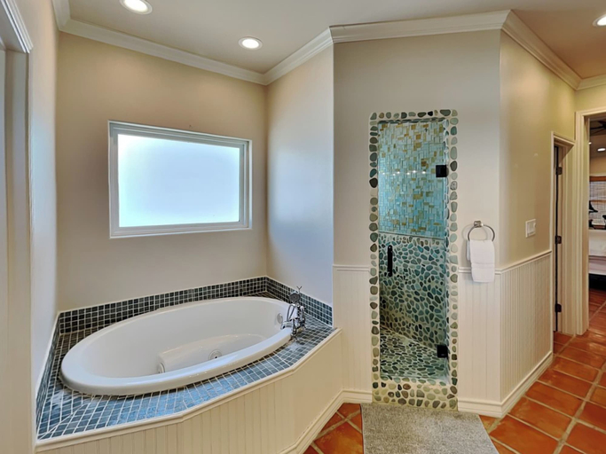 Bathroom 3, Salt and Horns by Silver Sands Vacation Rentals, Nueces