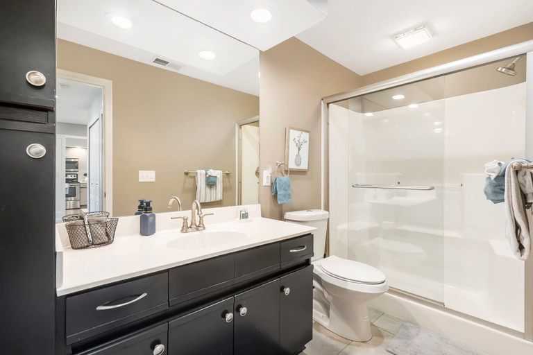 Bathroom 3, Tranquil Pondview Retreat - Balcony, Taney