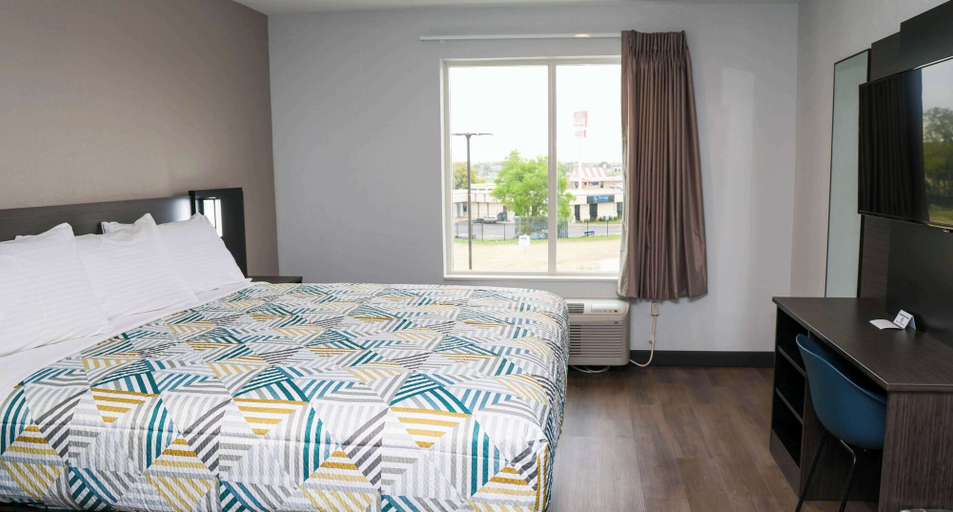 Bedroom 2, Studio 6 - Lake Worth, TX, Fort Worth