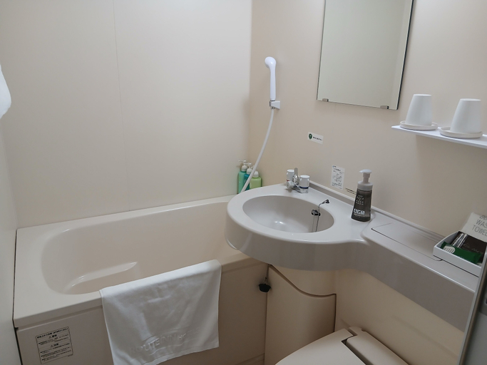 Bathroom 3, Hotel Route - Inn Saga Ekimae, Saga